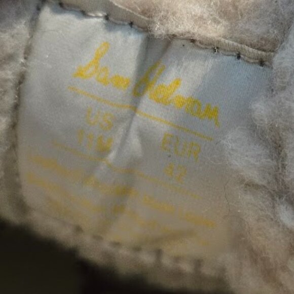 SAM EDELMAN WOMEN'S harper cozy almond toe taupe sneakers Size 11 NEW - Picture 9 of 9